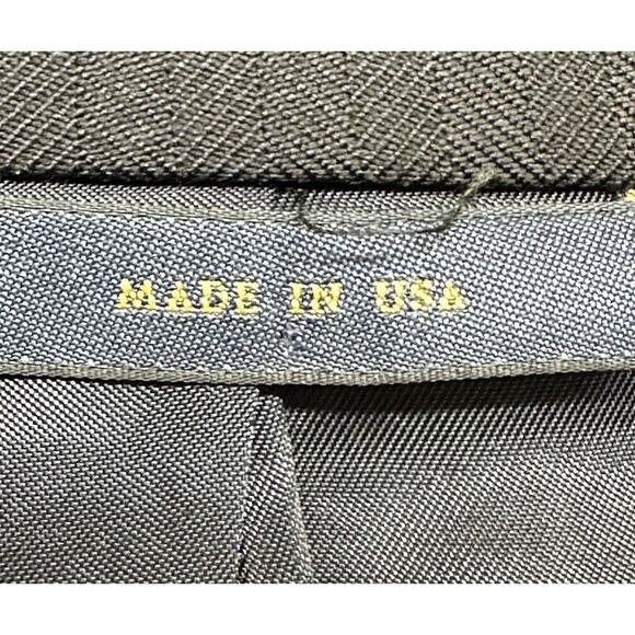 Brooks Brothers Jacket 43 R Navy SaxXon Wool Striped Madison 1818 Sport Coat USA - Picture 5 of 11